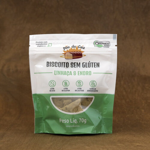 Biscoito sem glúten de Endro com Linhaça